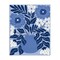 Stupell Industries Funky Blue Florals Canvas Wall Art Design by Taylor Shannon Designs